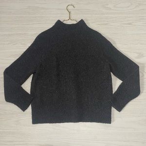 Vince Cashmere grey/brown turtleneck sweater